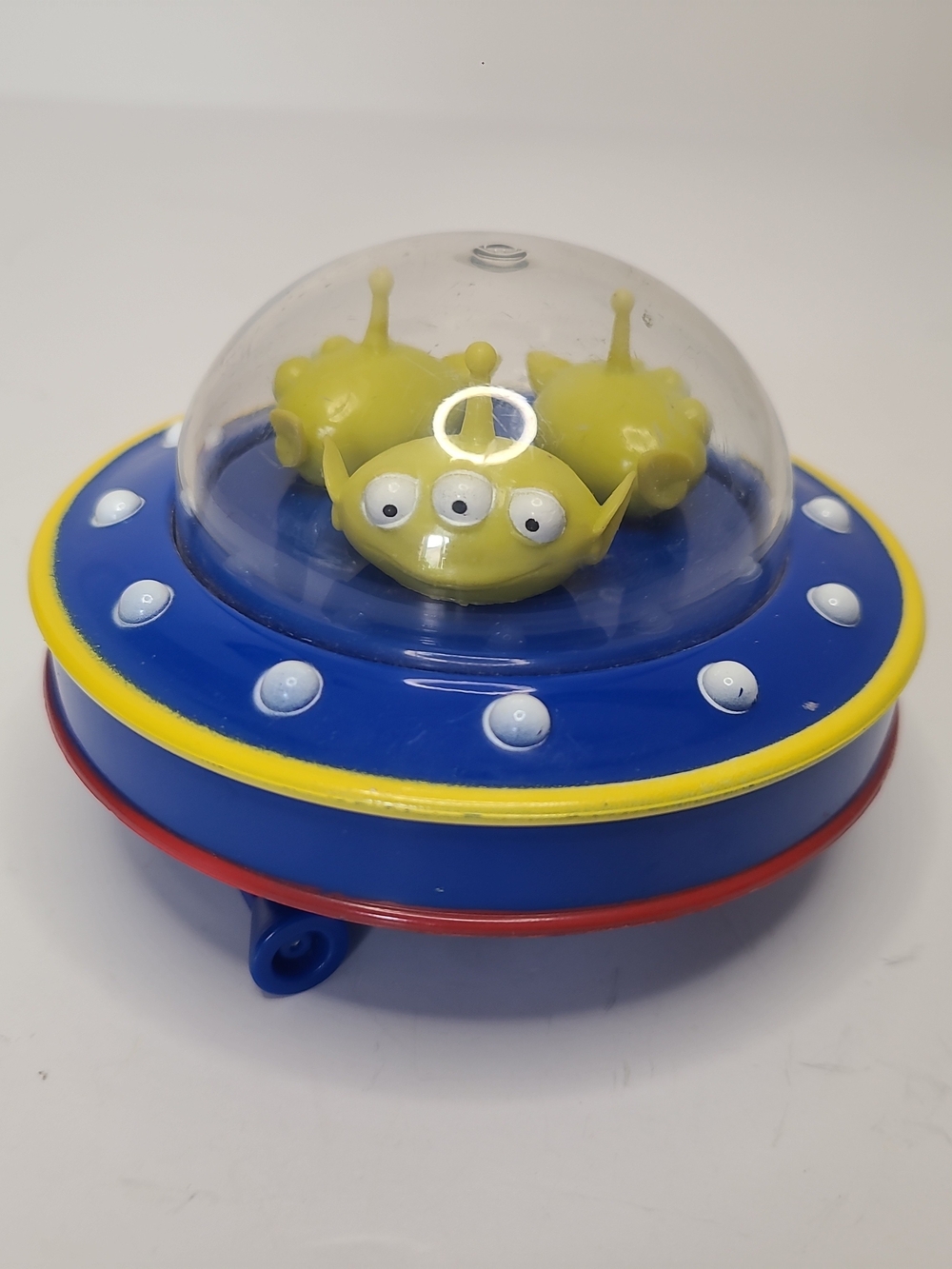 Disney Toy Story 3 Aliens Spaceship UFO Figure Little Green Men 8CM HTF